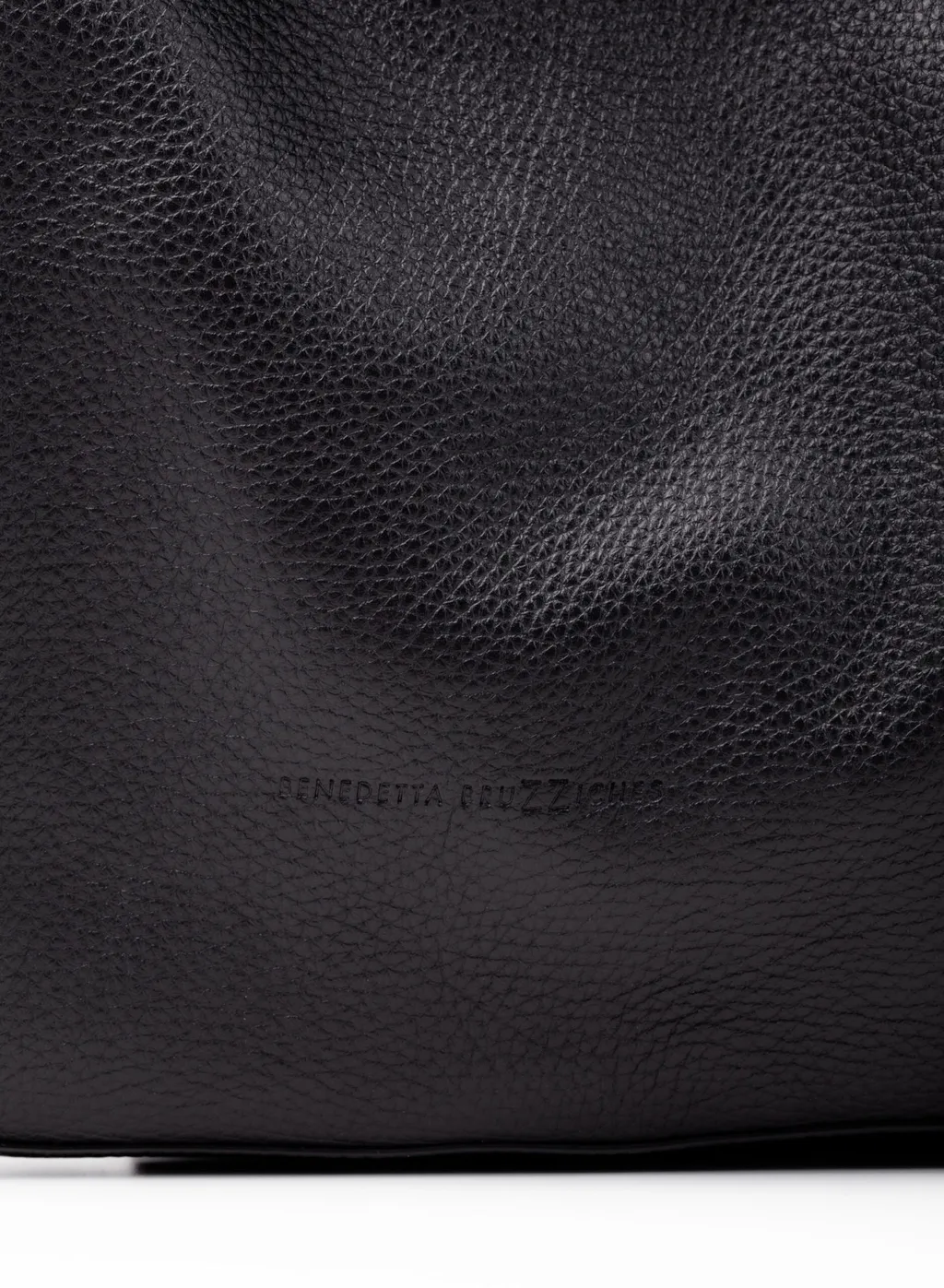 Logo Embossed Shoulder Bag