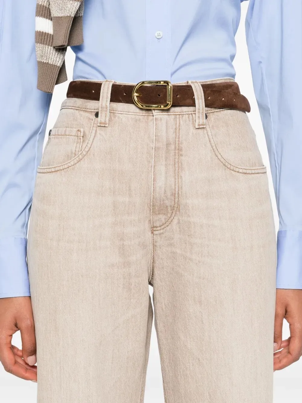 Washed Cotton Jeans