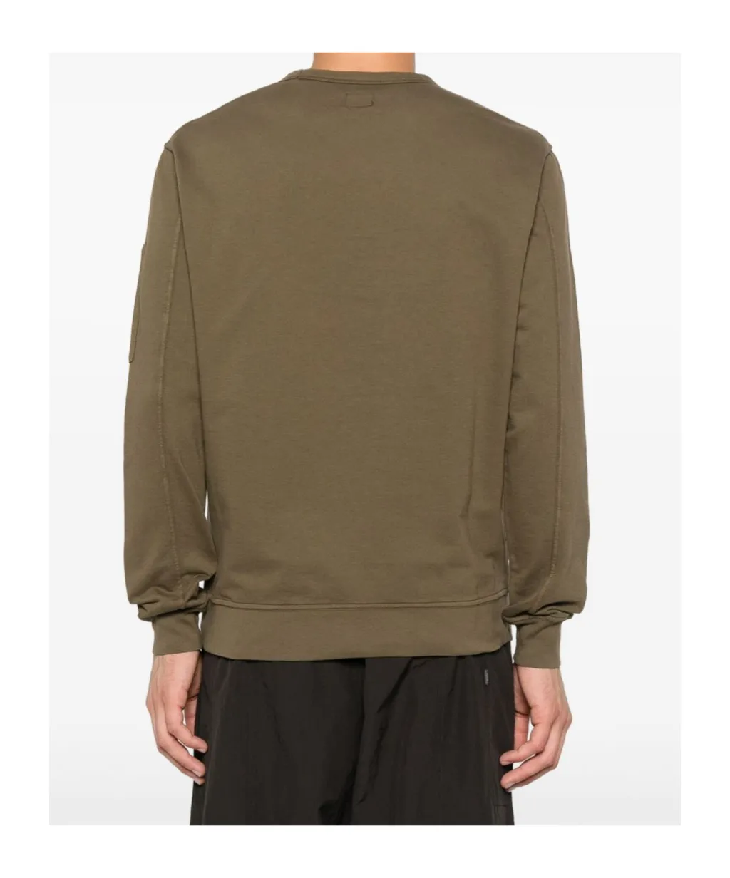 C.P. Company Lens Detailed Crewneck Sweatshirt