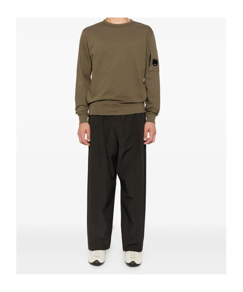 C.P. Company Lens Detailed Crewneck Sweatshirt
