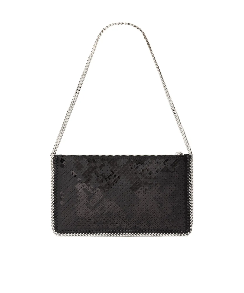 Stella Mccartney Falabella Sequin Pochette Shoulder Bag