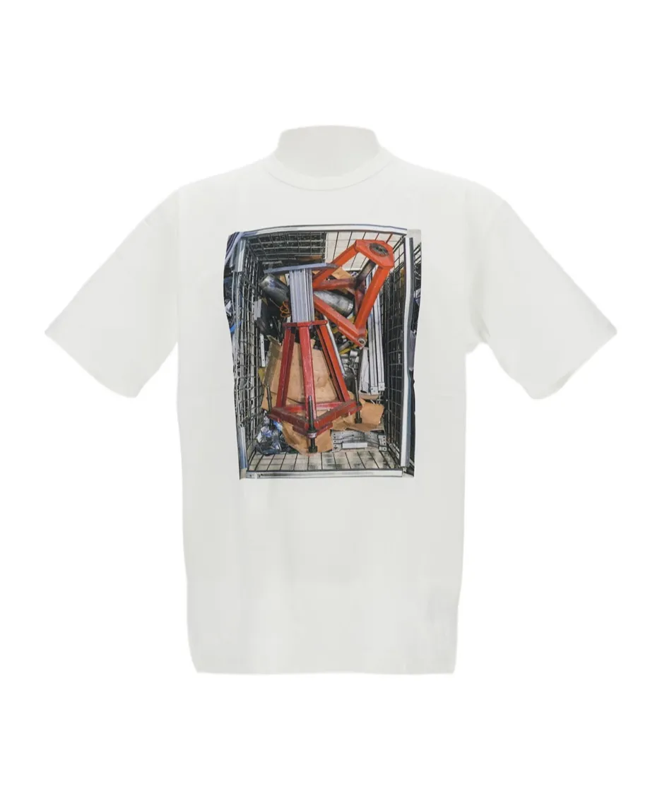 Junya Watanabe Man Photographic-Printed Crewneck T-Shirt