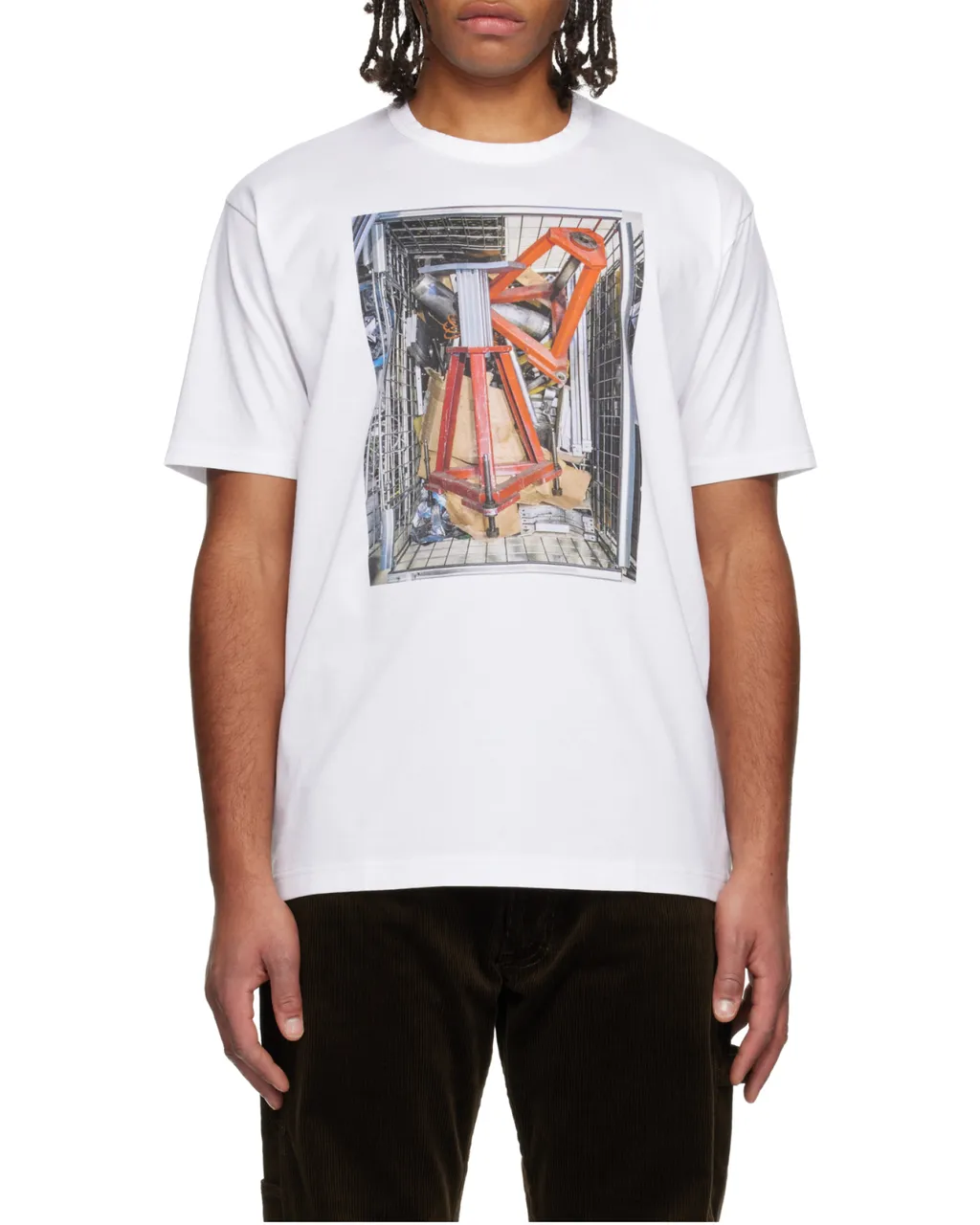 Junya Watanabe Man Photographic-Printed Crewneck T-Shirt