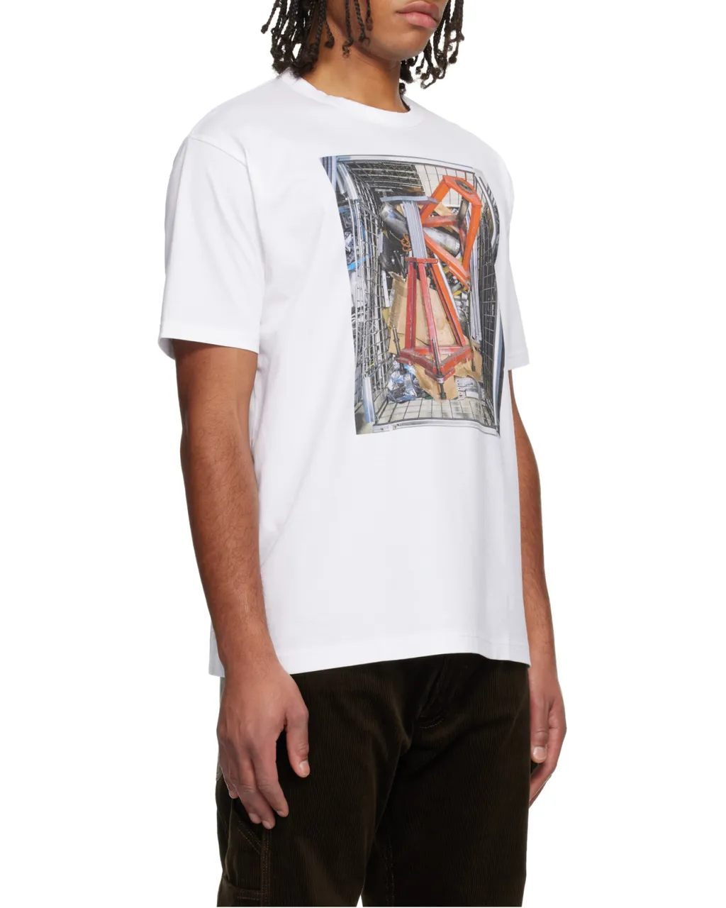 Junya Watanabe Man Photographic-Printed Crewneck T-Shirt