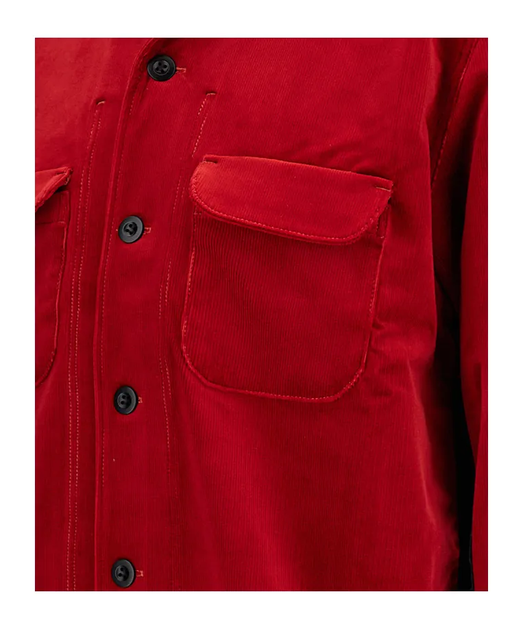 Button-Down Long-Sleeved Shirt