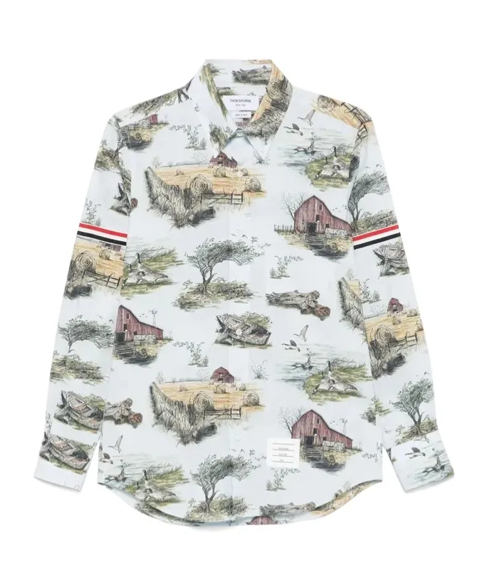 Graphic-Print Shirt