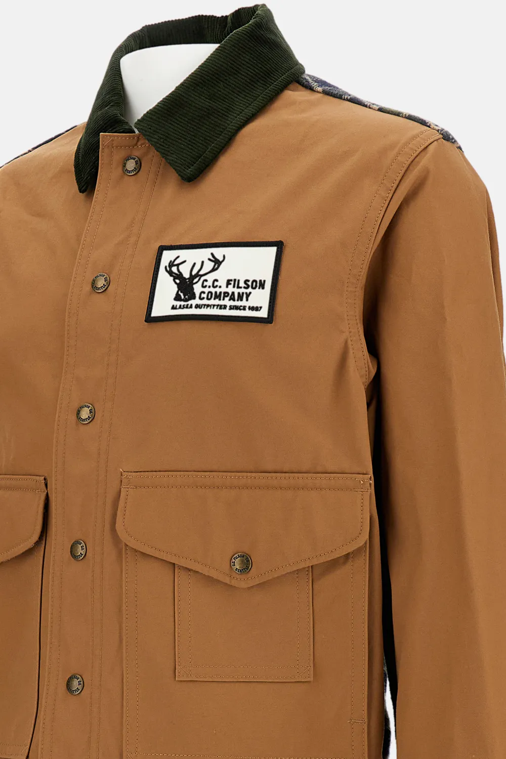 Logo Long-Sleeved Casual Jacket