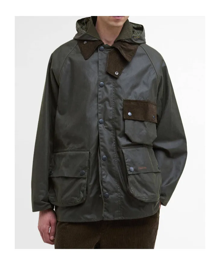 Barbour Straight Hem Hooded Jacket