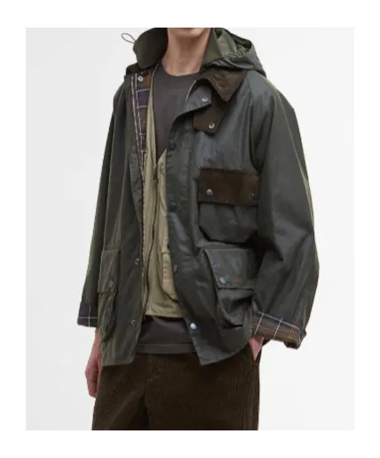 Barbour Straight Hem Hooded Jacket