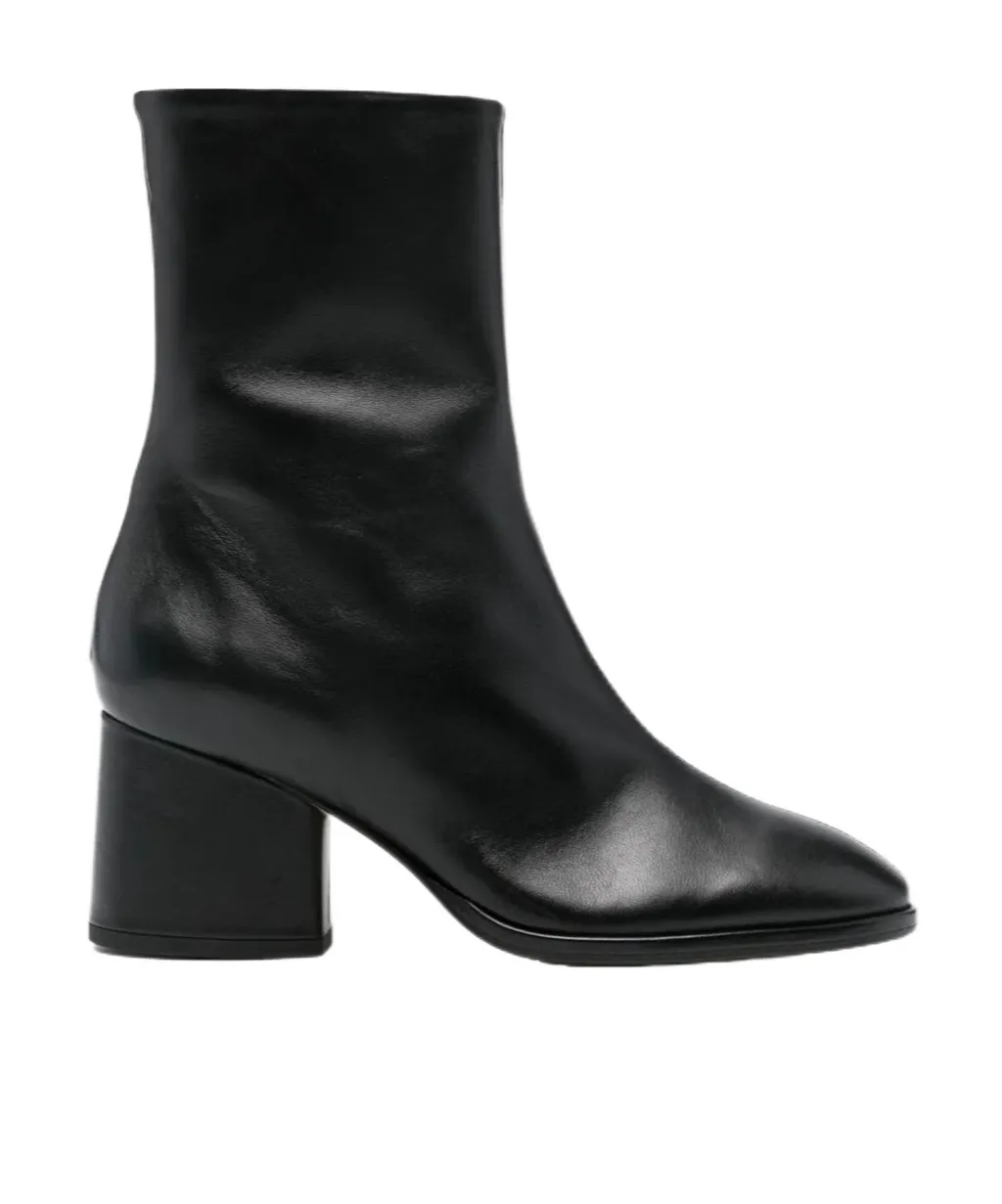 Zippered Ankle Boots