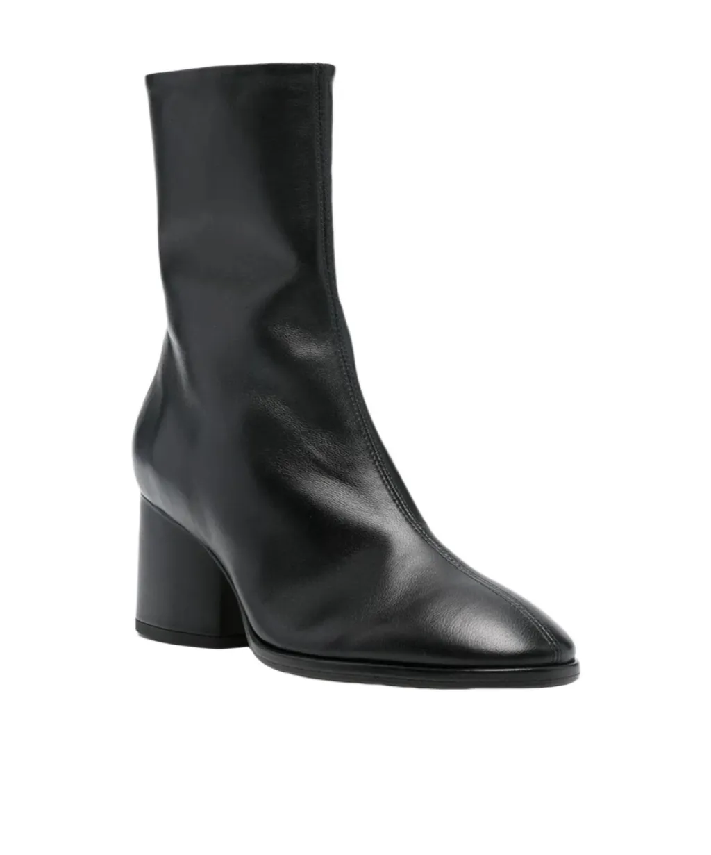 Zippered Ankle Boots