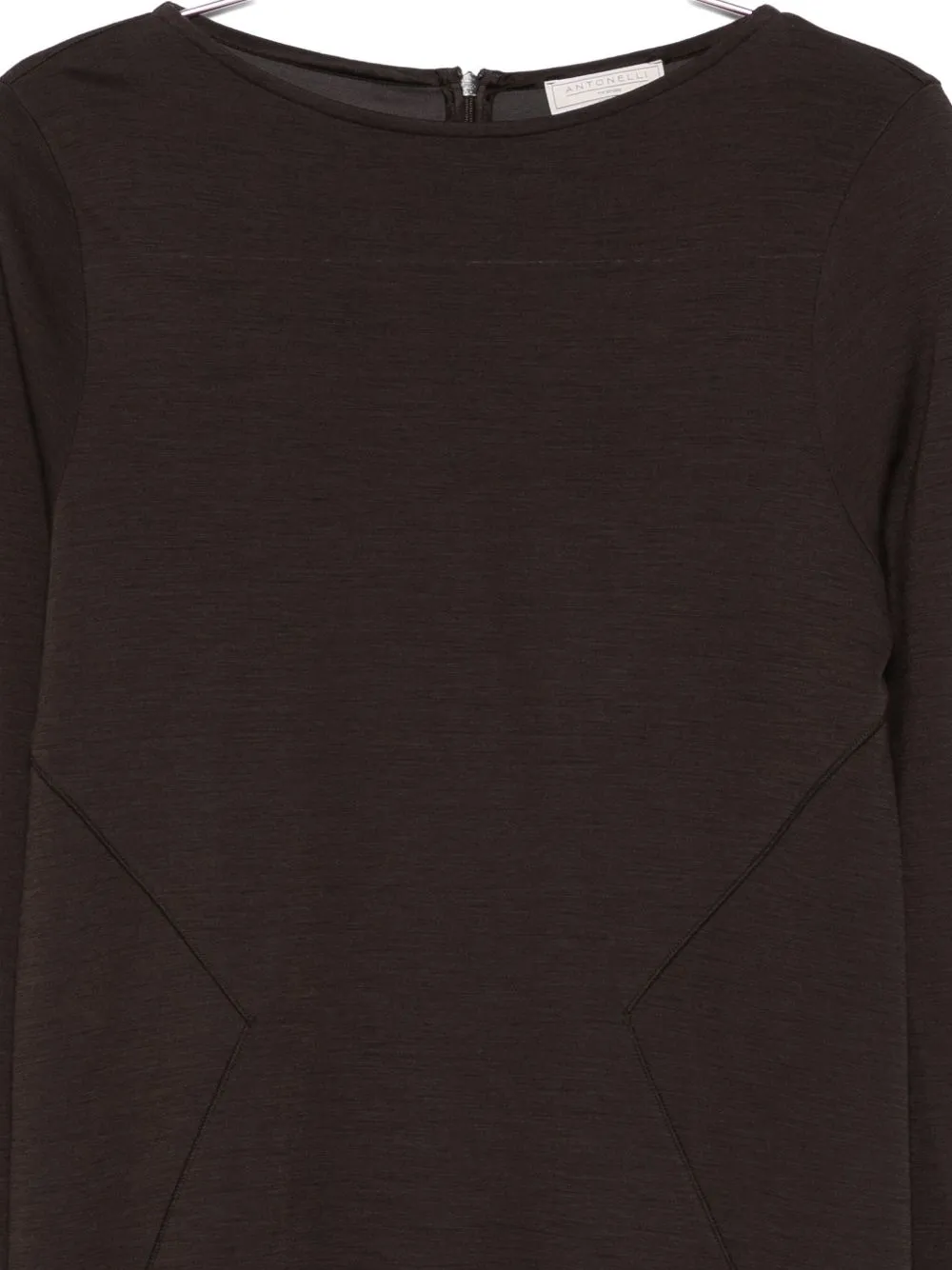 Antonelli Boat-Neck Midi Dress