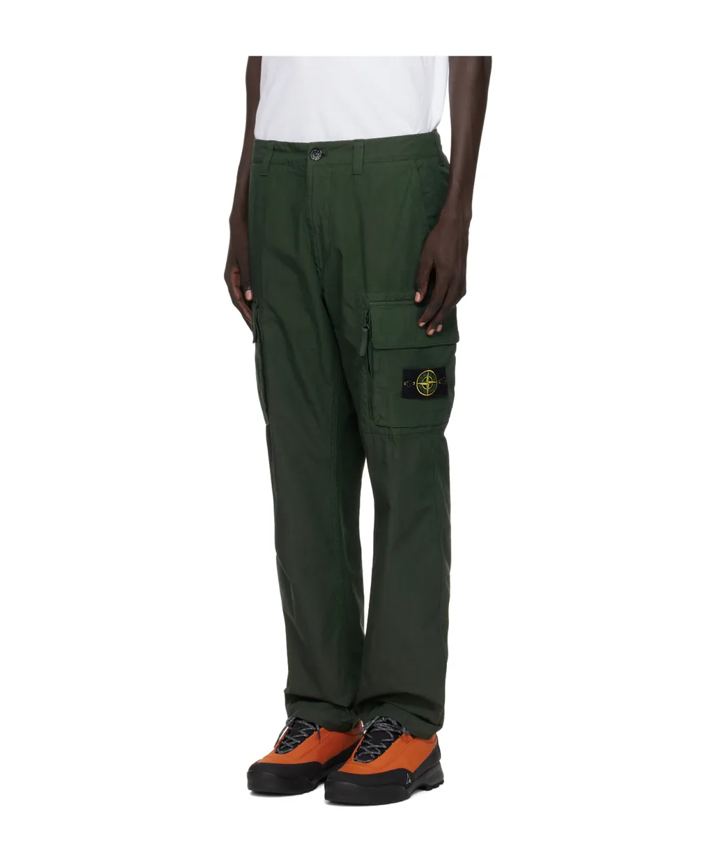 Logo-Patch Cargo Trousers