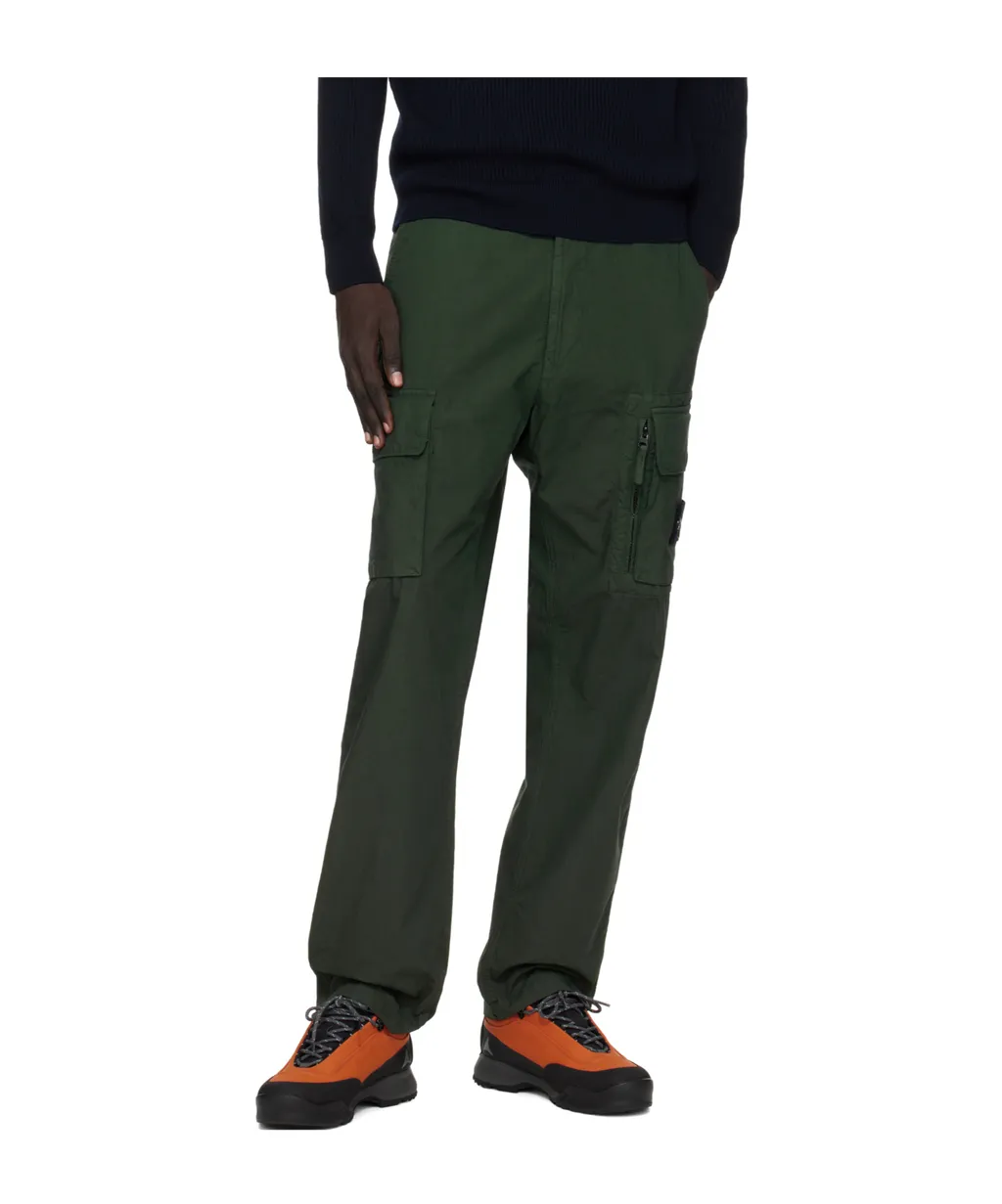 Logo-Patch Cargo Trousers