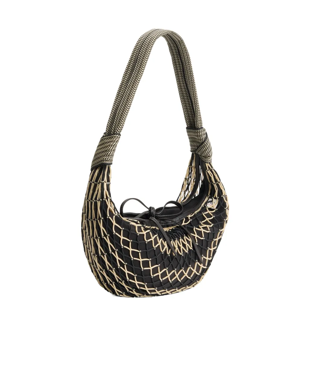 Lemaire Fortune Croissant Drawstring Shoulder Bag