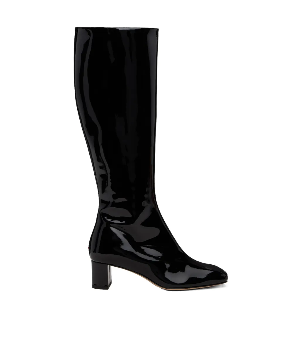 50Mm Marty Patent Calf Leather Knee-High Boots