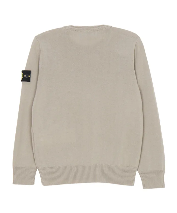 Long-Sleeved Crew Neck Sweater