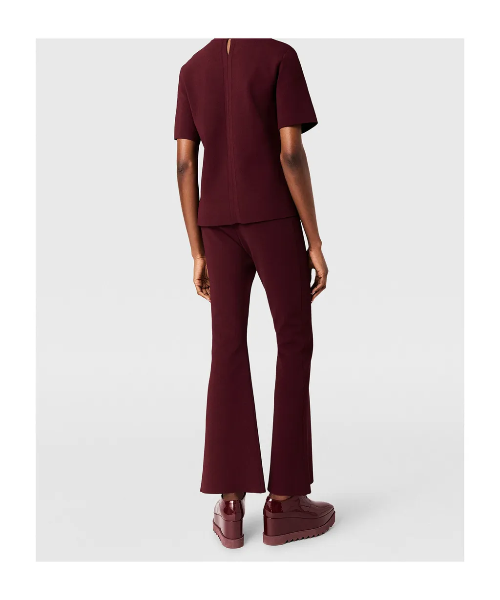 Dense Knit Flared Pants