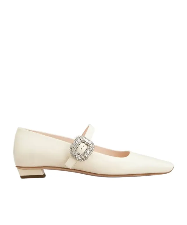 Belle Vivier Mary Janes In Leather