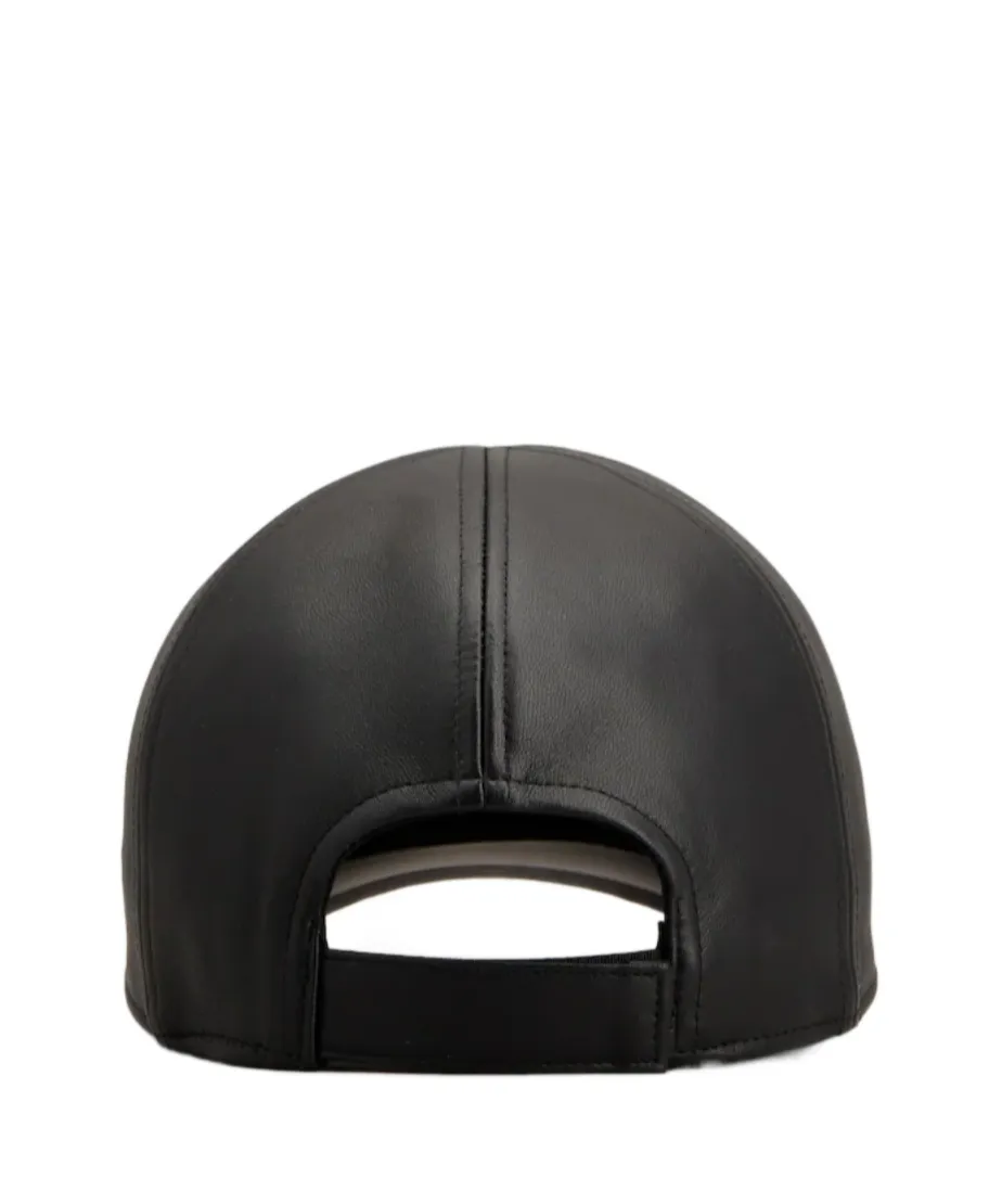 Efflorescence Leather Baseball Cap