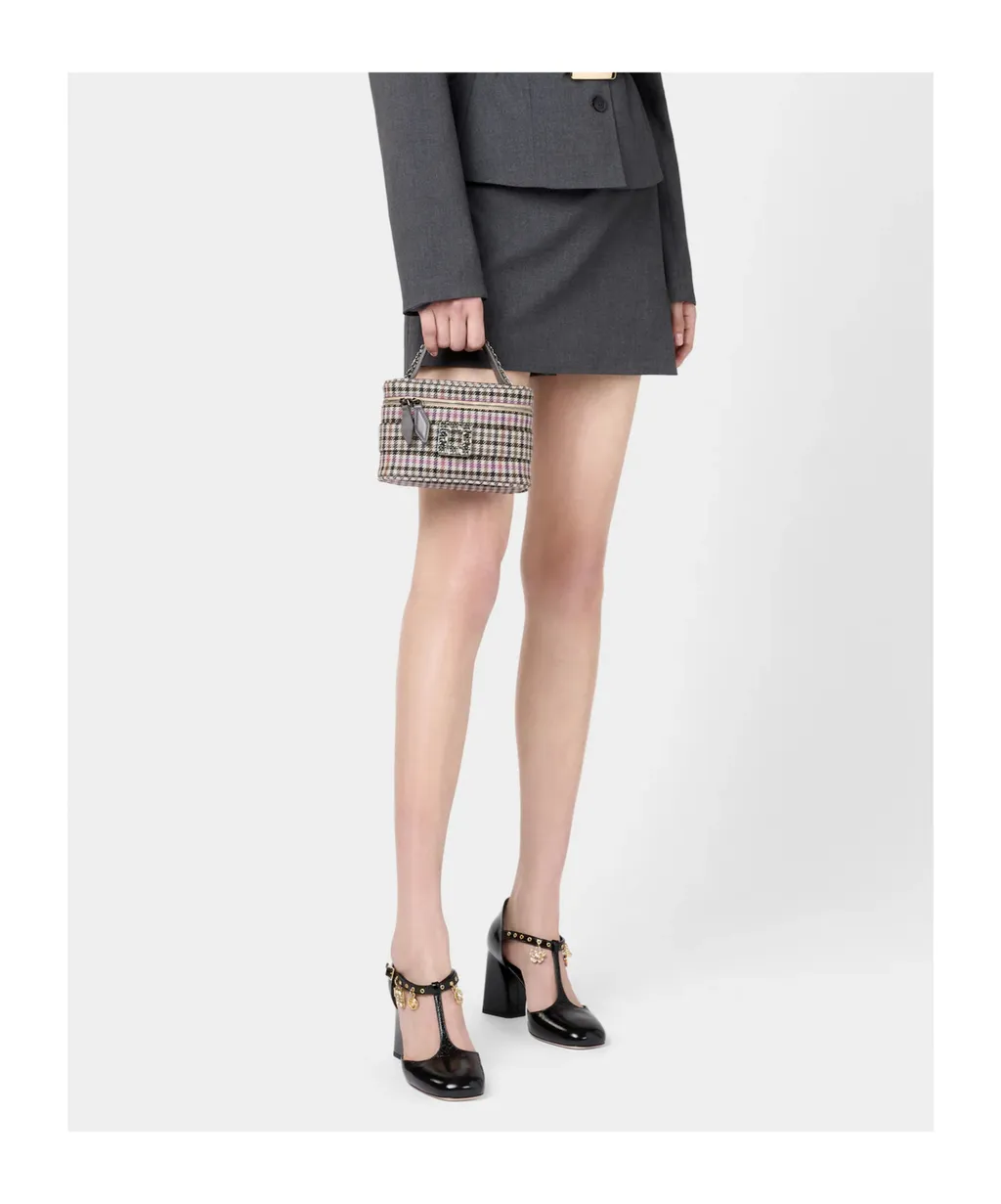 Vanity TrÈS Vivier Micro Bag In Fabric