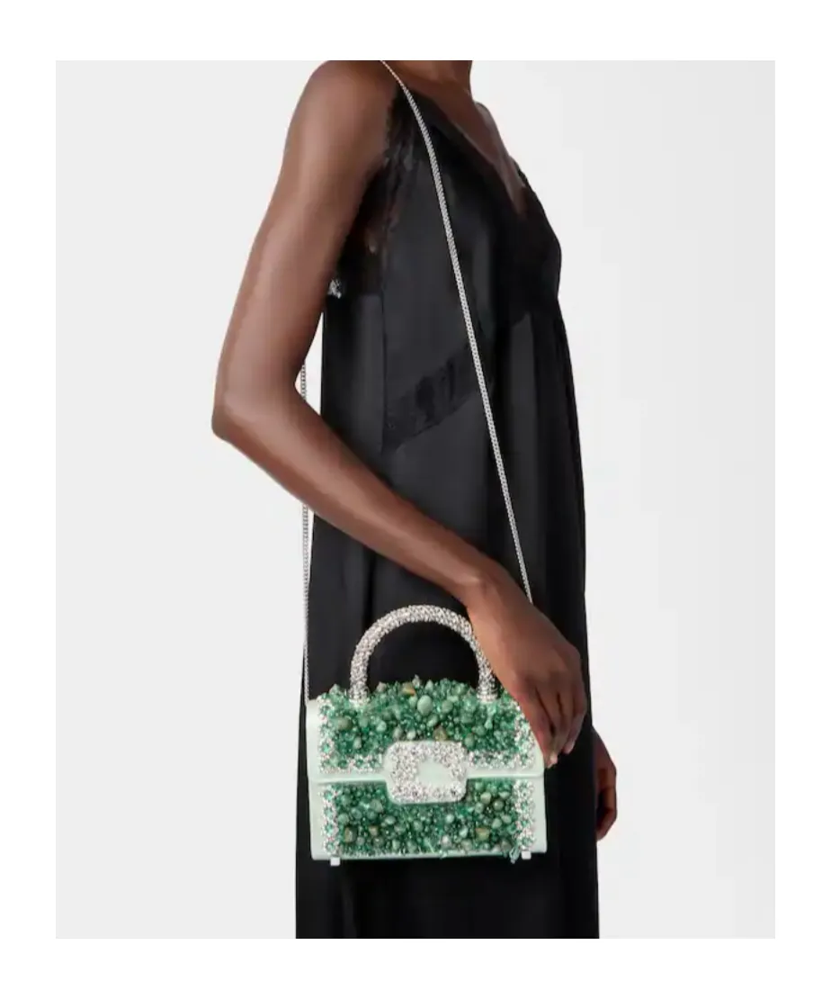 Jewel Efflorescence Mini Bag In Stones