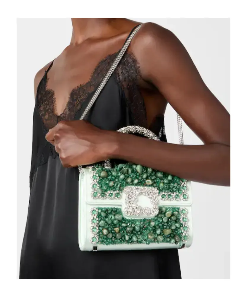 Jewel Efflorescence Mini Bag In Stones