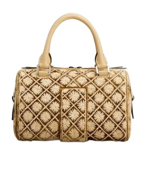 Belle Vivier Bag In Velvet