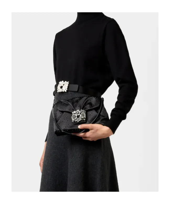 Efflorescence Mini Bag In Satin