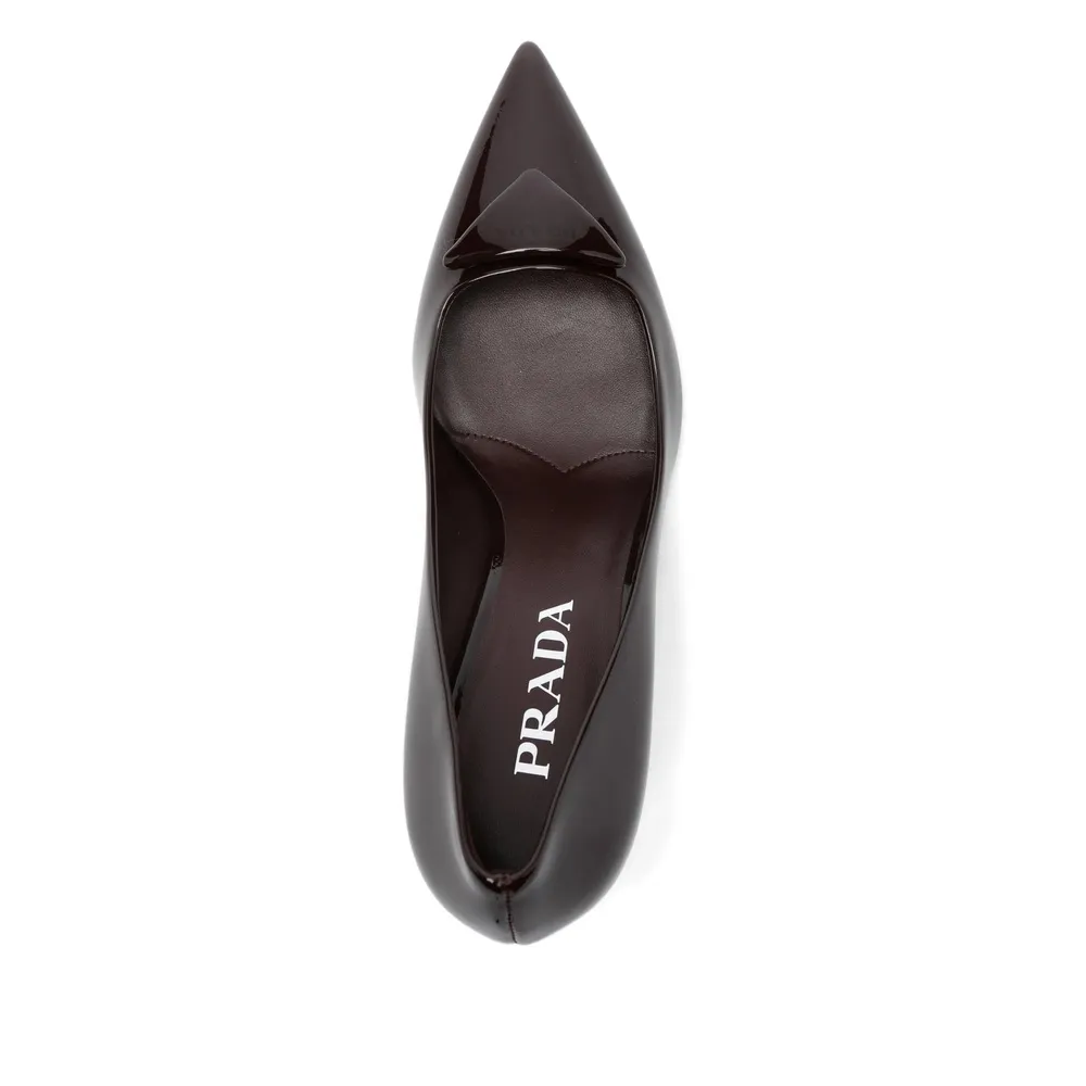 70Mm Patent Leather Pumps