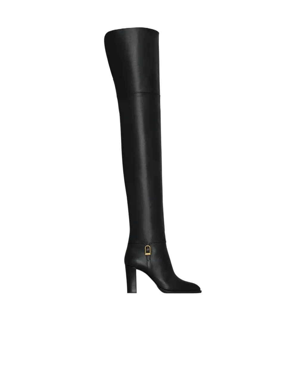 Saint Laurent Julia Pointed Toe Boots