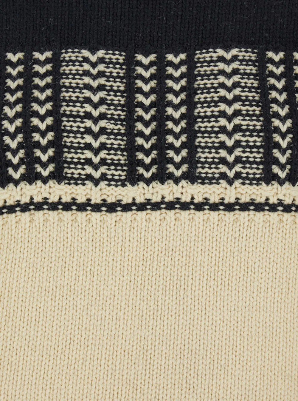 Low Classic Intarsia Crewneck Sweater