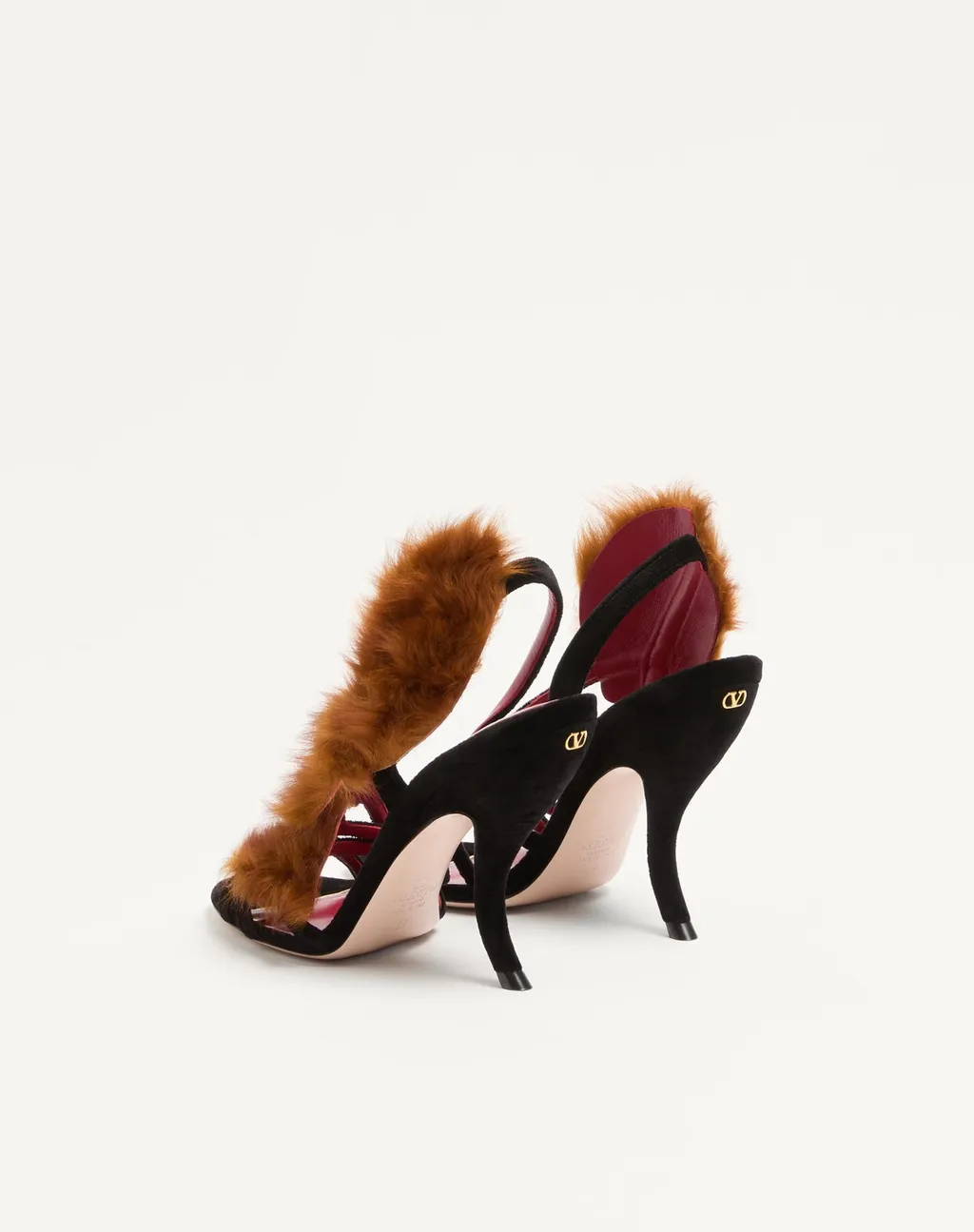 Open-Toe High-Heeled Sandals