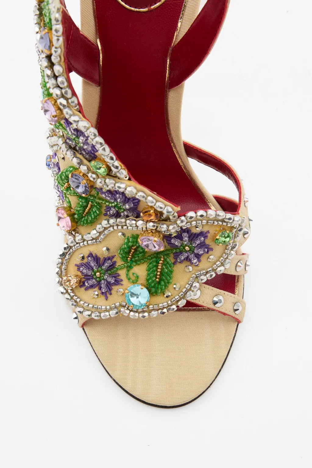 105Mm Dans Le Foyer Crystal-Embellished Sandals