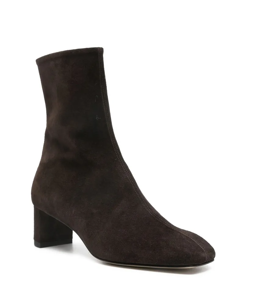 Square-Toe Ankle Boots