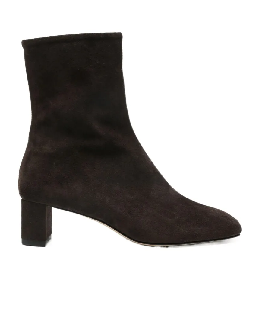Square-Toe Ankle Boots