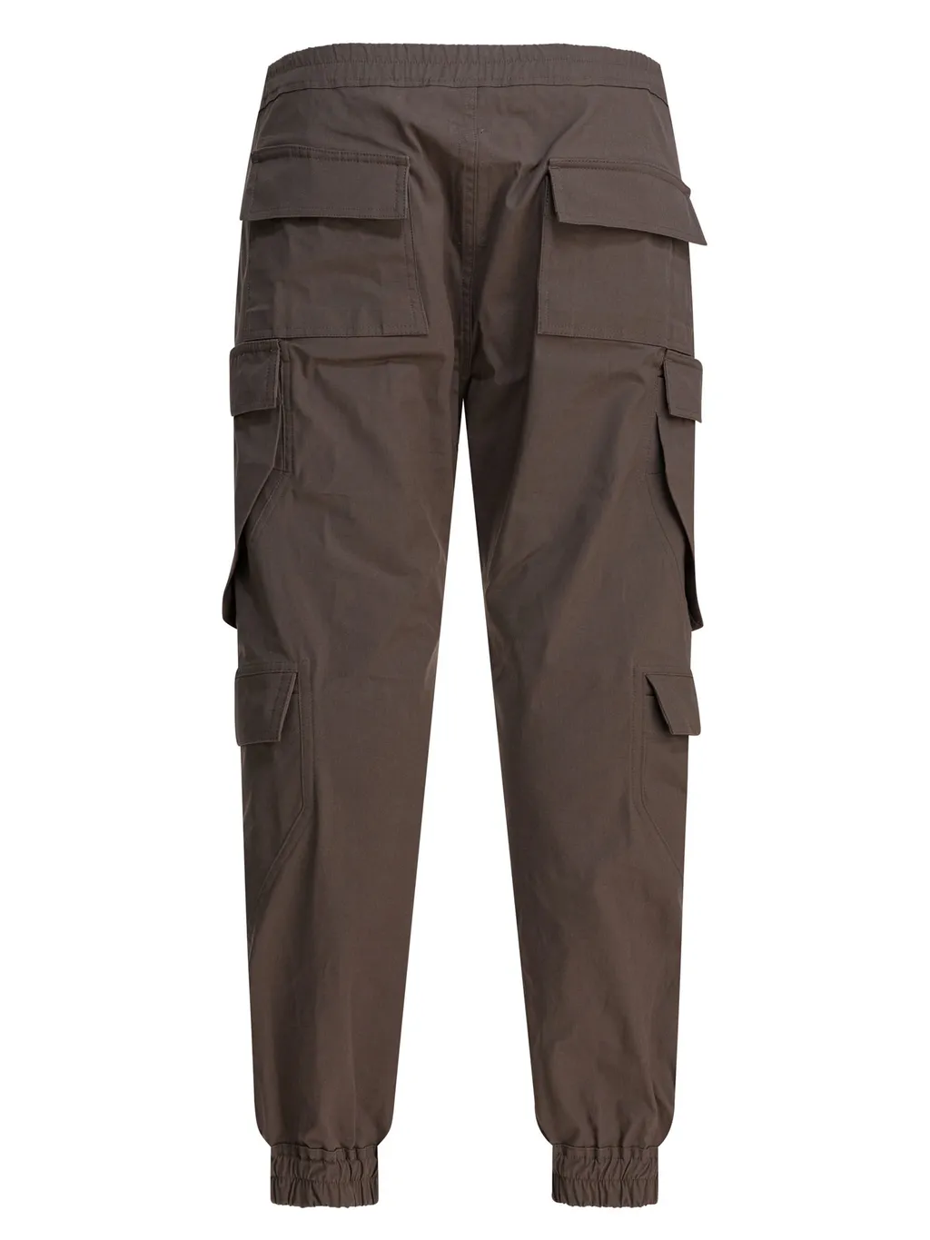 Cargo-Pocket Drawstring Cargo Trousers
