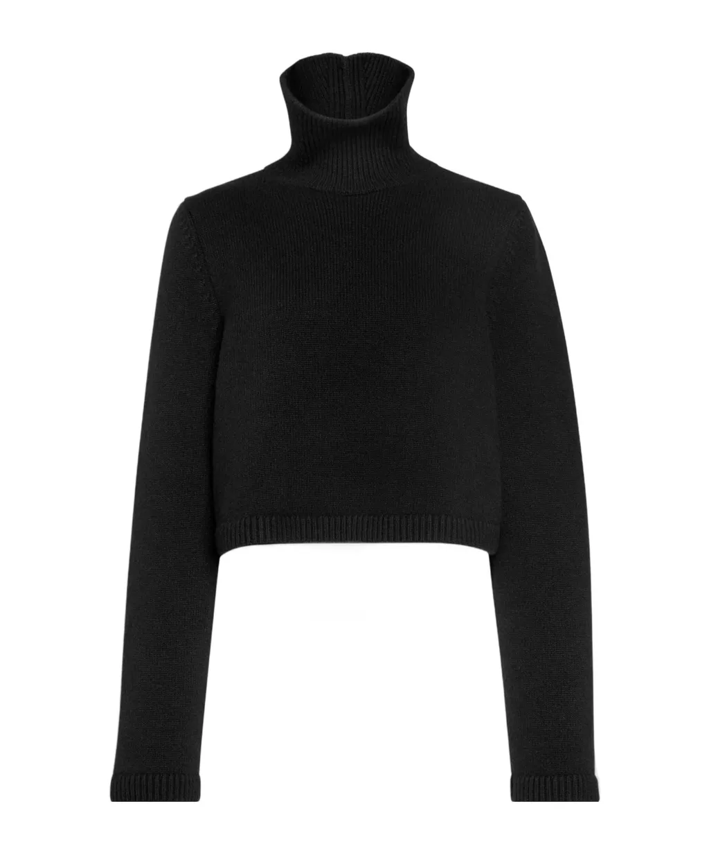 Alaa Knit Cropped Jumper
