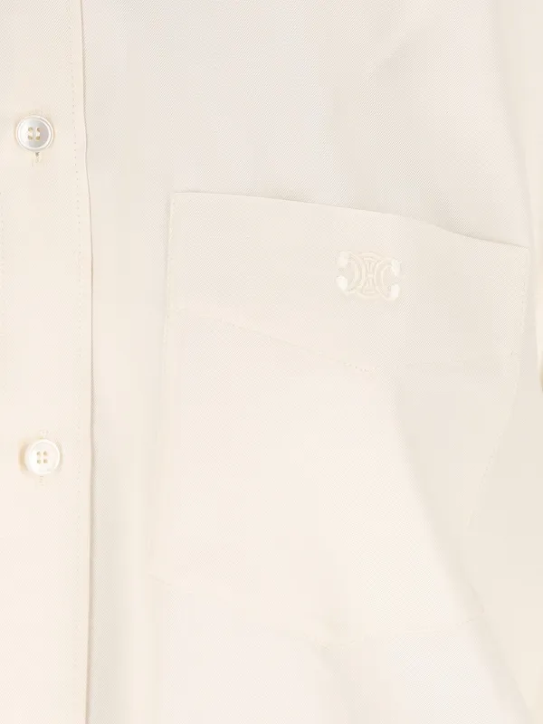 Relaxed Shirt In Silk Twill