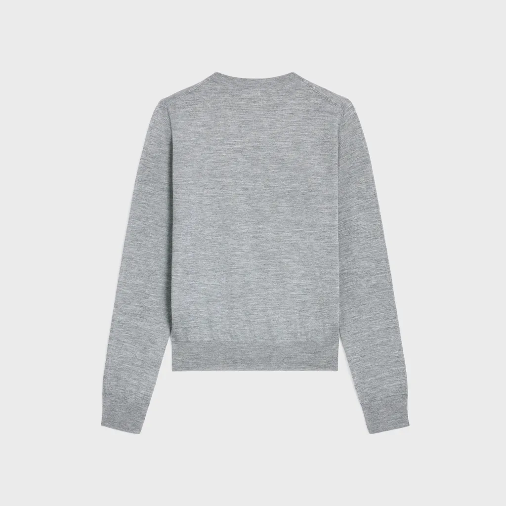 Crewneck Sweater In Thin Cashmere