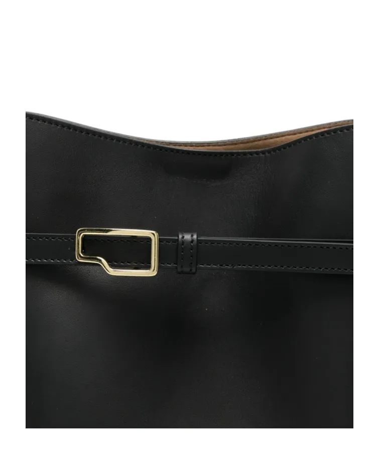 Logo Buckle Shoulder Bag