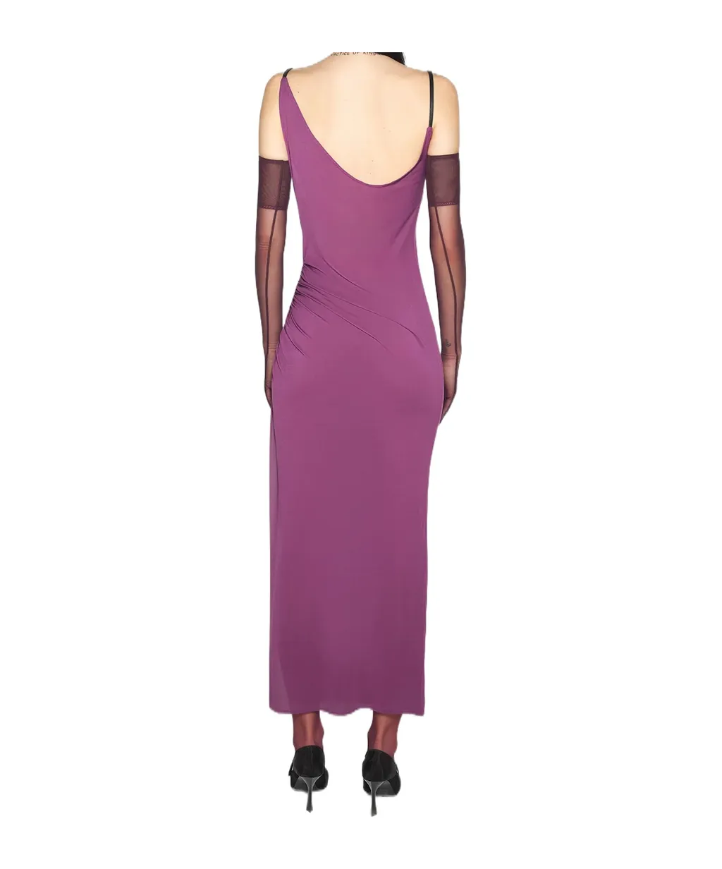 Side-Split Midi Dress