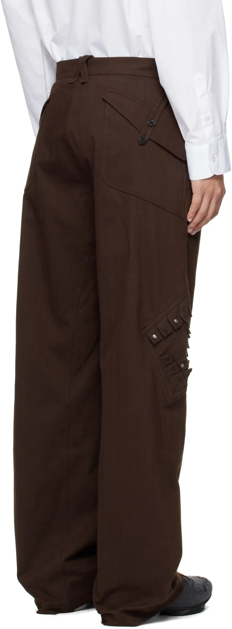 Kiko Kostadinov Estike Rivet-Detail Pants