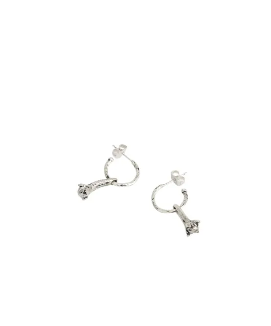 Lemaire Drop Hoop Earrings