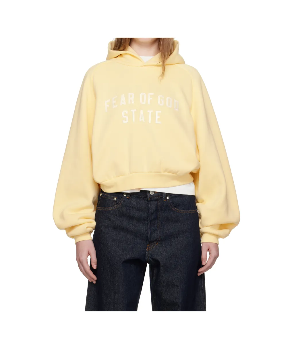 Embroidered-Logo Hoodie