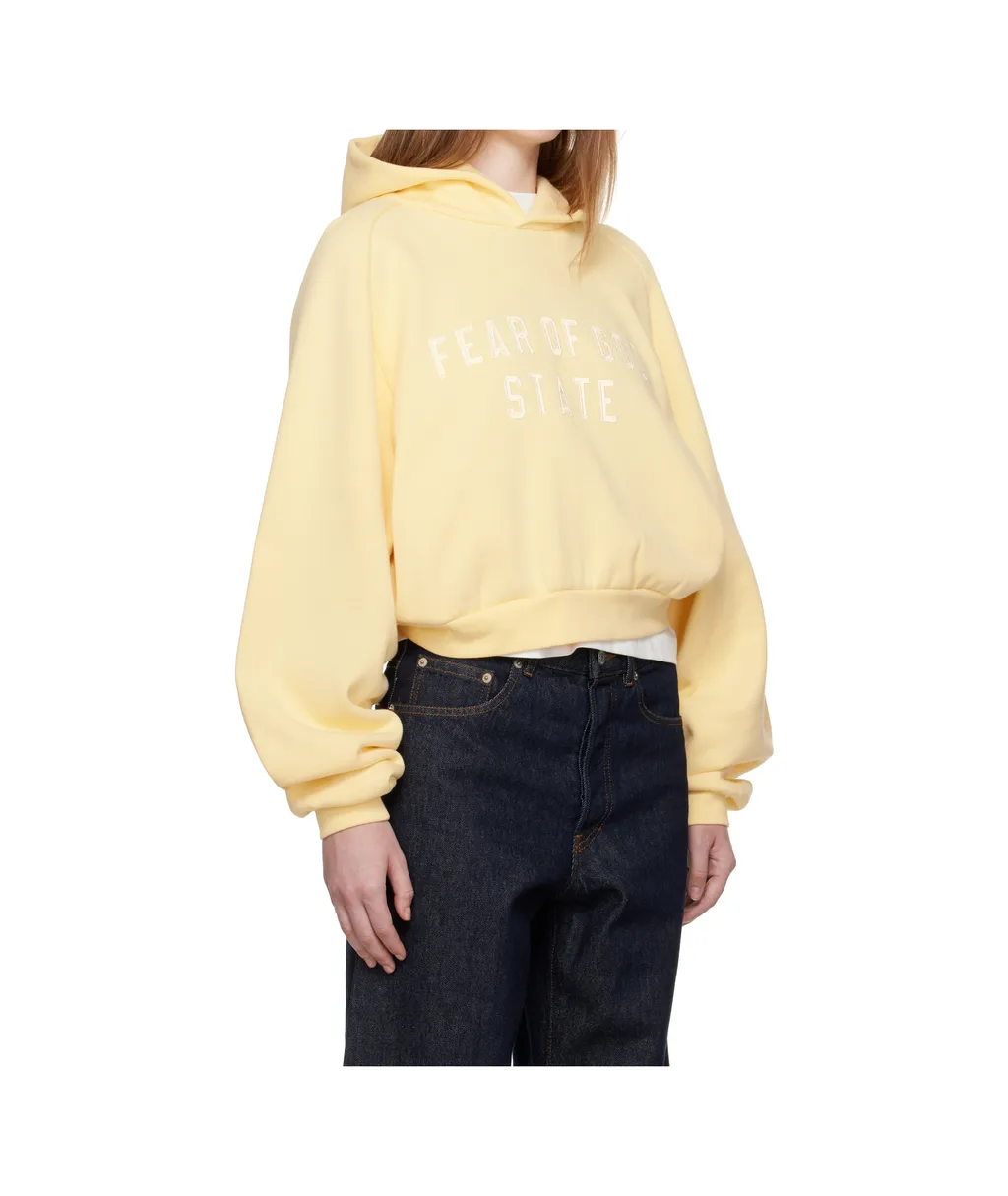 Embroidered-Logo Hoodie