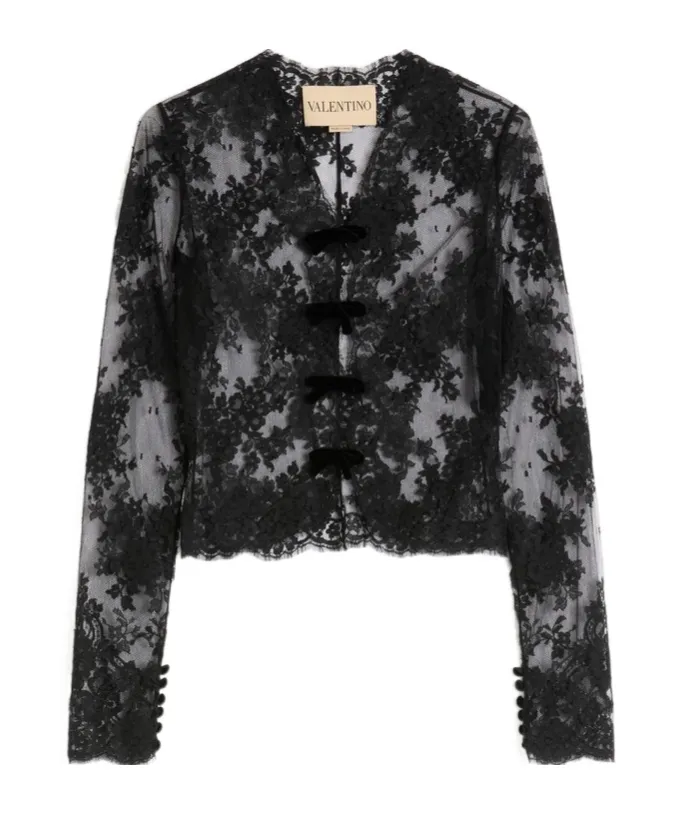 Bow Lace Shirt