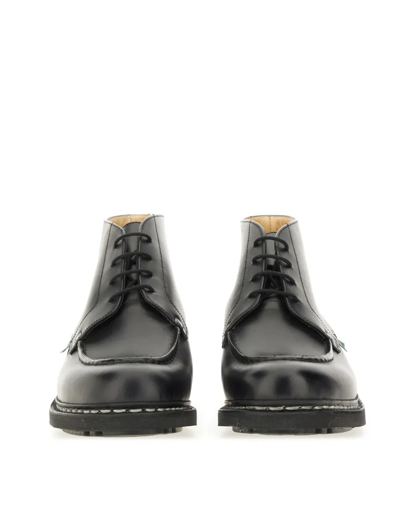 Paraboot Round Toe Ankle Boots