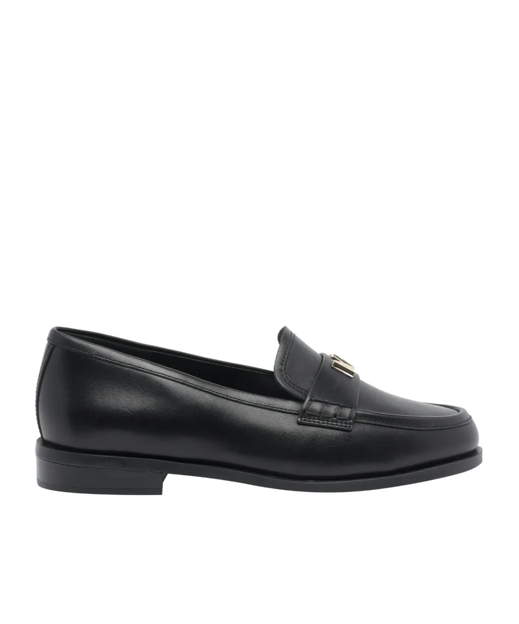Michael Michael Kors Logo Plaque Slip-On Laofers