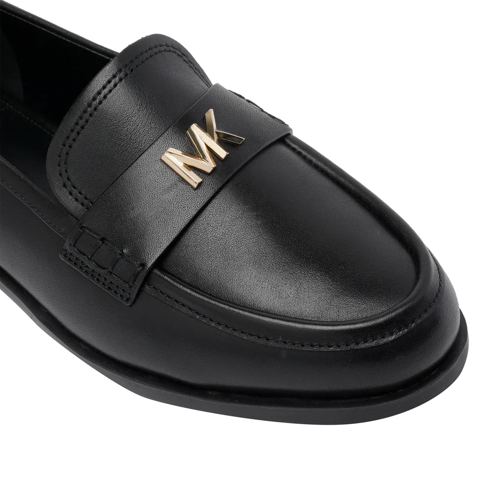 Michael Michael Kors Logo Plaque Slip-On Laofers
